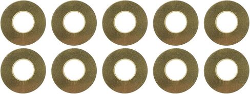 10 Diy Wafer Pcs Pickup Brass Acoustic 50mm Guitar Drum Discs Buzzer Loudspeaker Piezo in Kuwait