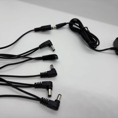 Acoustic Guitar Simulator Pedal & IOppWin DC 9V Guitar Pedal Power Supply Adapter - 0.5A 5-Way Daisy Chain in Saudi Arabia