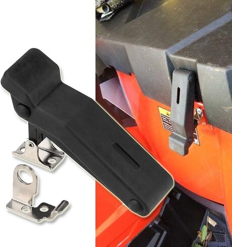 Rubber Latch, 2pcs Flexible Rubber Draw Latch with Stainless Steel Cage and Bracket Fit for Polaris Sportsman 450 570 850 Touring ETX 7081927 in Kuwait