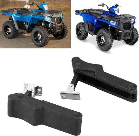 Rubber Latch, 2pcs Flexible Rubber Draw Latch with Stainless Steel Cage and Bracket Fit for Polaris Sportsman 450 570 850 Touring ETX 7081927 in Kuwait