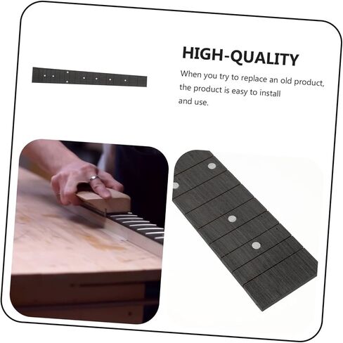 Toddmomy 38 41 Acoustic Guitar Fingerboard Technology Wood Guitar Finger Plate Accessory for Beginners and Professionals in Kuwait