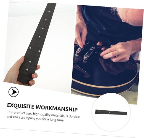 Toddmomy 38 41 Acoustic Guitar Fingerboard Technology Wood Guitar Finger Plate Accessory for Beginners and Professionals in Kuwait