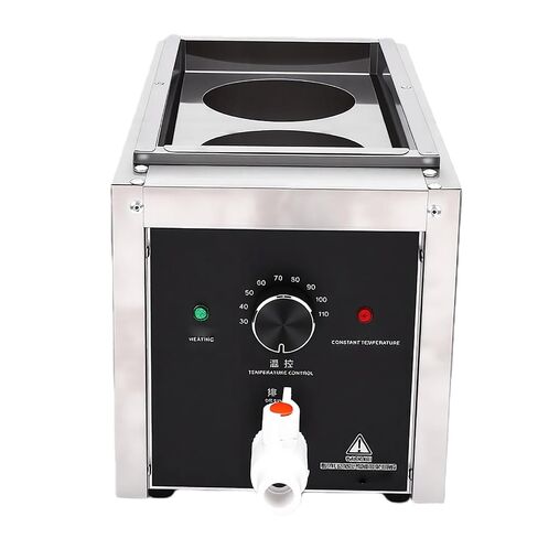 banapoy 2 Holes Commercial Pasta Cooker, 10L Electric Pasta Cooker with 2 Strainers & Accurate Temperature Control, Electric Noodle Cooking Machine for Restaurant Dumplings (US Plug 110V) in Kuwait