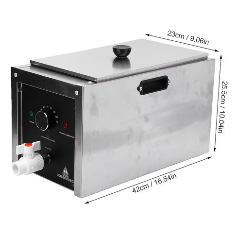 banapoy 2 Holes Commercial Pasta Cooker, 10L Electric Pasta Cooker with 2 Strainers & Accurate Temperature Control, Electric Noodle Cooking Machine for Restaurant Dumplings (US Plug 110V) in Kuwait