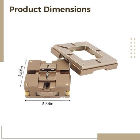 BGA Rework Station, Universal, 90x90mm with Auto Positioning, 3.5 x 3.5 in Gold Finish in Kuwait