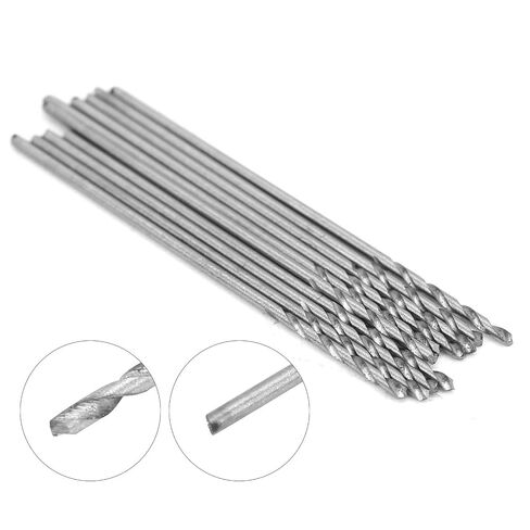 Micro Drill Bit Set, 10PCS Small Drill Bits Mini Twist Drill Bit Set Mini Micro Drill Bit Set Twist Drill DIY Kit Rotary Hand Tools Straight Shank Bits for Jewelry Plastic Resin in Kuwait