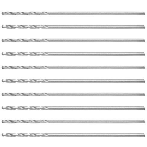 Micro Drill Bit Set, 10PCS Small Drill Bits Mini Twist Drill Bit Set Mini Micro Drill Bit Set Twist Drill DIY Kit Rotary Hand Tools Straight Shank Bits for Jewelry Plastic Resin in Kuwait