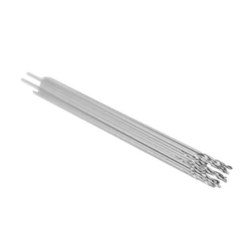 10Pcs Drill Bit, Micro Mini Drill Bit Set Small Straight Shank Pearl Drilling Machine Tools K10 0.3mm for Wood Steel Metal Plastic in Kuwait