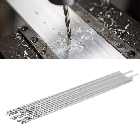 10Pcs Drill Bit, Micro Mini Drill Bit Set Small Straight Shank Pearl Drilling Machine Tools K10 0.3mm for Wood Steel Metal Plastic in Kuwait