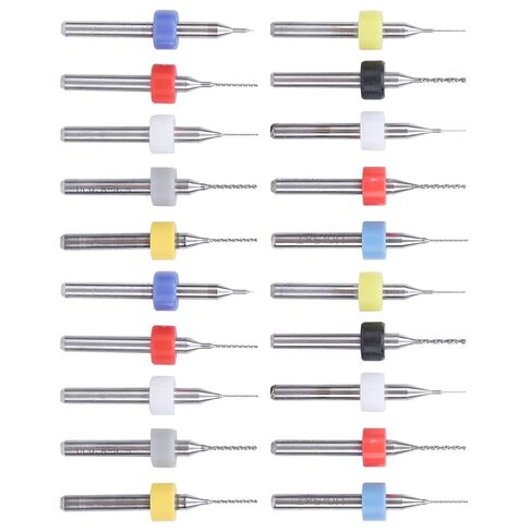 Efficient Alloy Micro Drill Bit Kit Mini Strength 0.1mm - 1mm DIY Accessories in Kuwait