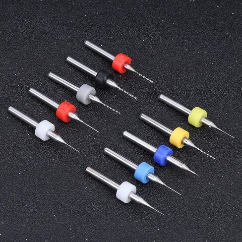 Efficient Alloy Micro Drill Bit Kit Mini Strength 0.1mm - 1mm DIY Accessories in Kuwait
