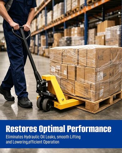 طقم ختم جاك هيدروليكي مناسب لسلسلة Multiton Pallet Jack TM M J، طقم إصلاح مضخة رام استبدال 200064-901 MU200064-901 MT200064-901 in Kuwait