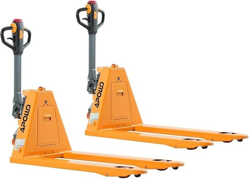 APOLLO Electric Pallet Jack Truck Lithium Battery 3300lbs Capacity 48" Length x 27" Width Fork Size for Material Handling in Saudi Arabia