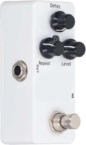 Guitar Delay Pedal Aluminum Alloy LED 3 Knobs Control Electric Guitar Effect Pedal DC 9V for Musicians Band Performances in Kuwait