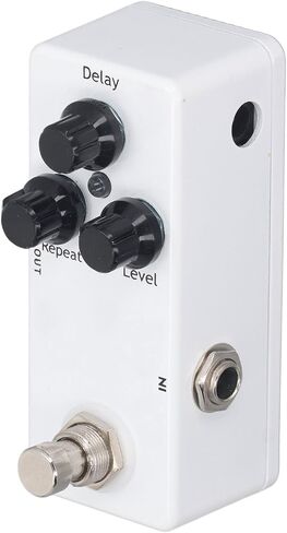 Guitar Delay Pedal Aluminum Alloy LED 3 Knobs Control Electric Guitar Effect Pedal DC 9V for Musicians Band Performances in Kuwait