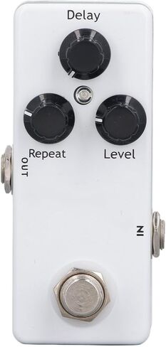 Guitar Delay Pedal Aluminum Alloy LED 3 Knobs Control Electric Guitar Effect Pedal DC 9V for Musicians Band Performances in Kuwait