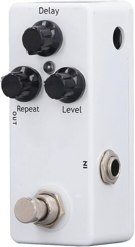 Guitar Delay Pedal Aluminum Alloy LED 3 Knobs Control Electric Guitar Effect Pedal DC 9V for Musicians Band Performances in Kuwait