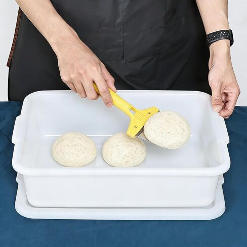 3 Pack Dough Proofing Tray with Lids, Food Storage Containers | Pizza Oven Accessories Proofing Tray, Pizza Dough Proofing Box, Commercial Quality in Kuwait