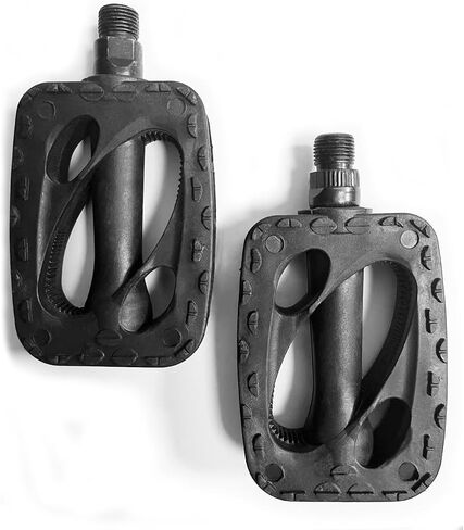 Bike Pedals 9/16" Lightweight Non-Slip HX-197 Bicycle Platform Pedals Easy to Install Fit Most Adult Mountain Bikes MTB Durable Design in Kuwait