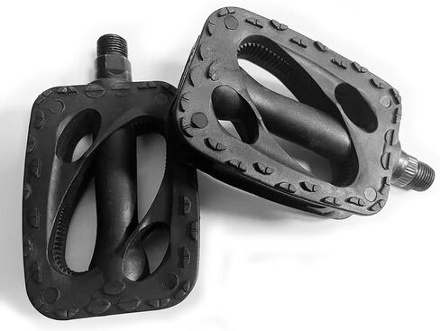 Bike Pedals 9/16" Lightweight Non-Slip HX-197 Bicycle Platform Pedals Easy to Install Fit Most Adult Mountain Bikes MTB Durable Design in Kuwait