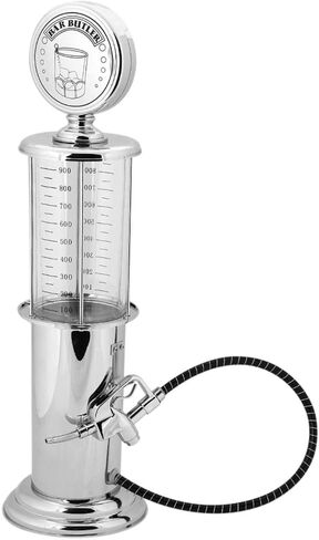Tiiyee Beer Tower Dispenser, Beverage Dispenser Tower Gas Pump 1000cc | Liquor Keg Wine Station Awesome Alcohol Container Whiskey Decanter Gift with Single Hole for Men Kitchen Home Party Bar in Kuwait