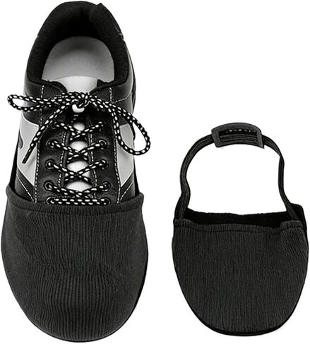 Bowling Sliders for Shoes, 1 Pair Forefoot Protector for Shoes, Adjustable Sole Slide Covers, for Women Men Beginners Bowling League Family Tournament Practice in Kuwait