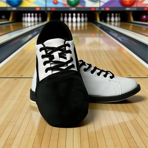 Bowling Sliders for Shoes, 1 Pair Forefoot Protector for Shoes, Adjustable Sole Slide Covers, for Women Men Beginners Bowling League Family Tournament Practice in Kuwait