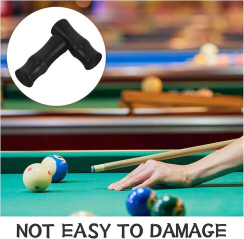 VANZACK 2pcs Pool Cue Joint Protectors Threaded Cue Stick Caps Snooker Rods Protective Parts for Players in Kuwait