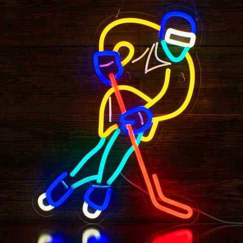 Football Neon Signs for Wall Decor,Football Player LED Neon light, Dimmable USB Powered, Sport Light Up Rubgy Sign for Home Football Gym Bedroom Man Cave Game Room Sport Room Garage,Gift for Football Fans Teenager in Saudi Arabia