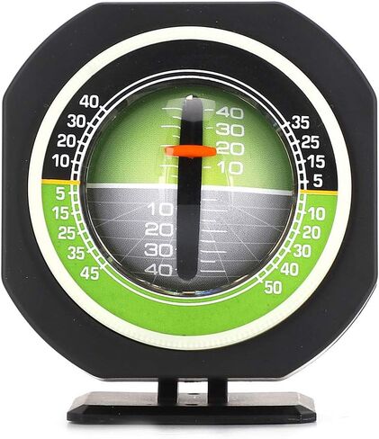 Luminous LED Car Inclinometer, Adjustable Slope Angle Meter for Vehicle Tilt Measurement, Universal Gradient Balancer with Illuminated Sphere and CR1220 Battery in Kuwait