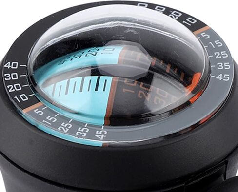 Duokon Vehicle Inclinometer Slope Indicator 360 Degree Rotatable Gauges with Adhesive for Measuring Uphill Downhill Slopes for Car SUV Truck Safety in Kuwait