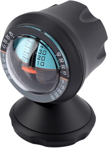 Duokon Vehicle Inclinometer Slope Indicator 360 Degree Rotatable Gauges with Adhesive for Measuring Uphill Downhill Slopes for Car SUV Truck Safety in Kuwait