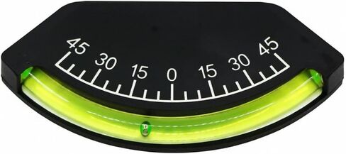 Car Inclinometer Degree 45 Range Scale Boat Angle Meter High Sensitivity Tilt Gauge for RV in Kuwait