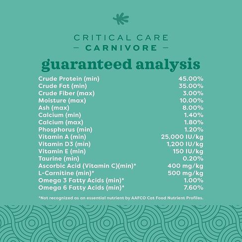 Oxbow 3 Pack of Critical Care Carnivore, 2.47 Ounces Each, Support Supplement for Small Pets in Kuwait
