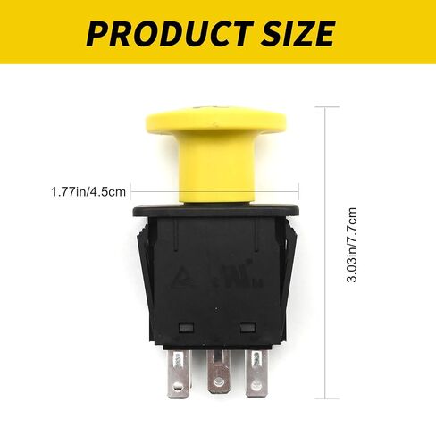 725-04258 مفتاح PTO لقابض الشفرة، بديل لجزازة MTD Craftsman Cub Cadet، LT1018 LT1022 LT1024 LT1042 LT1045 LT1046 LT1050، يستبدل 925-04175 725-04258 in Kuwait