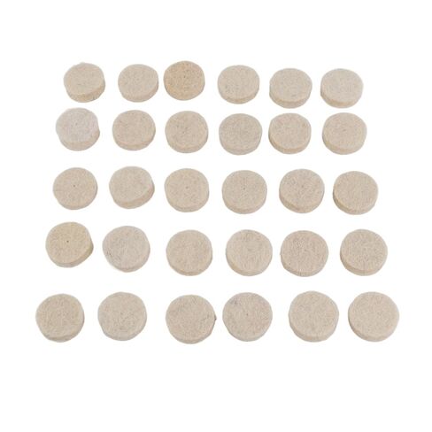 90 Pcs Wool Felt Polishing Wheel Kit for Rotary Tools Polishing and Effective for Metal and Non-Metallic Surfaces, Metal Cleaning, Unrusting, Grinding, Stripping in Kuwait