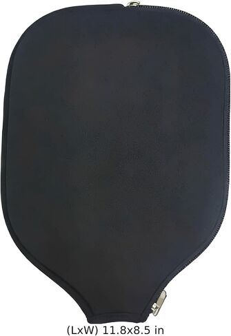 غطاء مجداف، غطاء مضرب من النيوبرين الأسود، حقيبة تخزين واقية ناعمة، 8.4 × 11.8 بوصة، خفيف الوزن in Kuwait