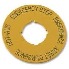 M22-XBK1, M22 modular pushbutton legend plate, Complete, 22.5 mm in Kuwait