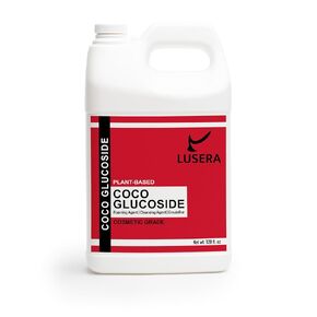 Coco Glucoside Surfactant 128 fl oz, Cosmetic Grade Plant-Based Nonionic Cleansing Agent, Sulfate-Free Foam Booster for DIY Shampoo, Body Wash, Facial Cleanser in Kuwait