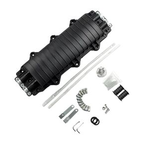 24 48-core Optical Fiber Splice Box 2 Inlet Outlet Horizontal Waterproof Outdoor Large D Plate 45 * 17 12CM in Saudi Arabia