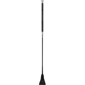 LeMieux LeGrip Jumping Horse Whip in Black with Polycarbon Shaft & Metal Cap, Soft PU Grip Handles for General Purpose - 65 cm in Kuwait