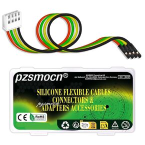Silicone Flexible Jumper Wires Breadboard 24AWG 20cm 10 Sets/60 Pcs for Dupont 2.54mm 4Pin to JST XH 2.54mm 4Pin Plug Connector Between DIY Module and Expansion Board/Development Boards Cable in Kuwait