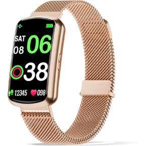 Health Fitness Tracker with 24/7 Heart Rate, Smart Watch with Blood Pressure and Blood Oxy-gen Monitor, Bulit-in 120+ Sport Mode, Sleep Tracking Waterproof Activity Tracker for Women Men in Kuwait