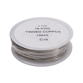18 Gauge Solderable Tinned Copper Wire 4 oz.Spool for Glass Art & Other Crafts in Saudi Arabia