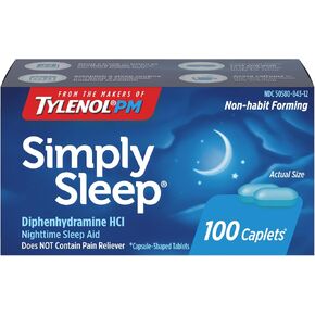 Simply Sleep Night Time Sleep Aid Caplets in Kuwait