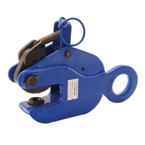 Vestil LPC-60 Steel Vertical Positive Locking Plate Clamp 15 In. x 4 In. x 8 In. 6000 Lb. Capacity Blue in Kuwait