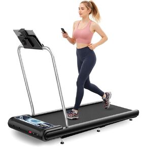 Walking Treadmill Pad with 0-8% Incline,2.5HP Walking Treadmill Mat for Home & Office,Portable Treadmill with Handle Bar in Kuwait