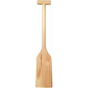 Wooden Paddle Classic Canoe Oar Rowing Paddle Flat Blade Solid Wood Stylish for Training Suitable for Interior Styling Sports Gear Gift Giving in Saudi Arabia