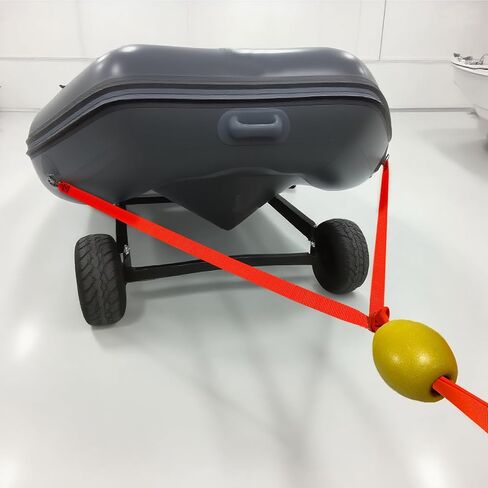 2 Point Dinghy Towing Bridle with Float – Heavy Duty 1" Polyester Webbing, Reinforced Stitching, Stainless Steel Hardware, Floating Tow Line for Inflatable Boats in Kuwait