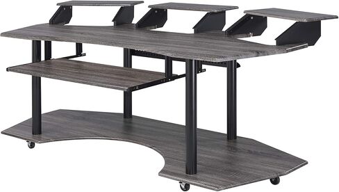 83" Black Oak Music Recording Studio Desk in Kuwait